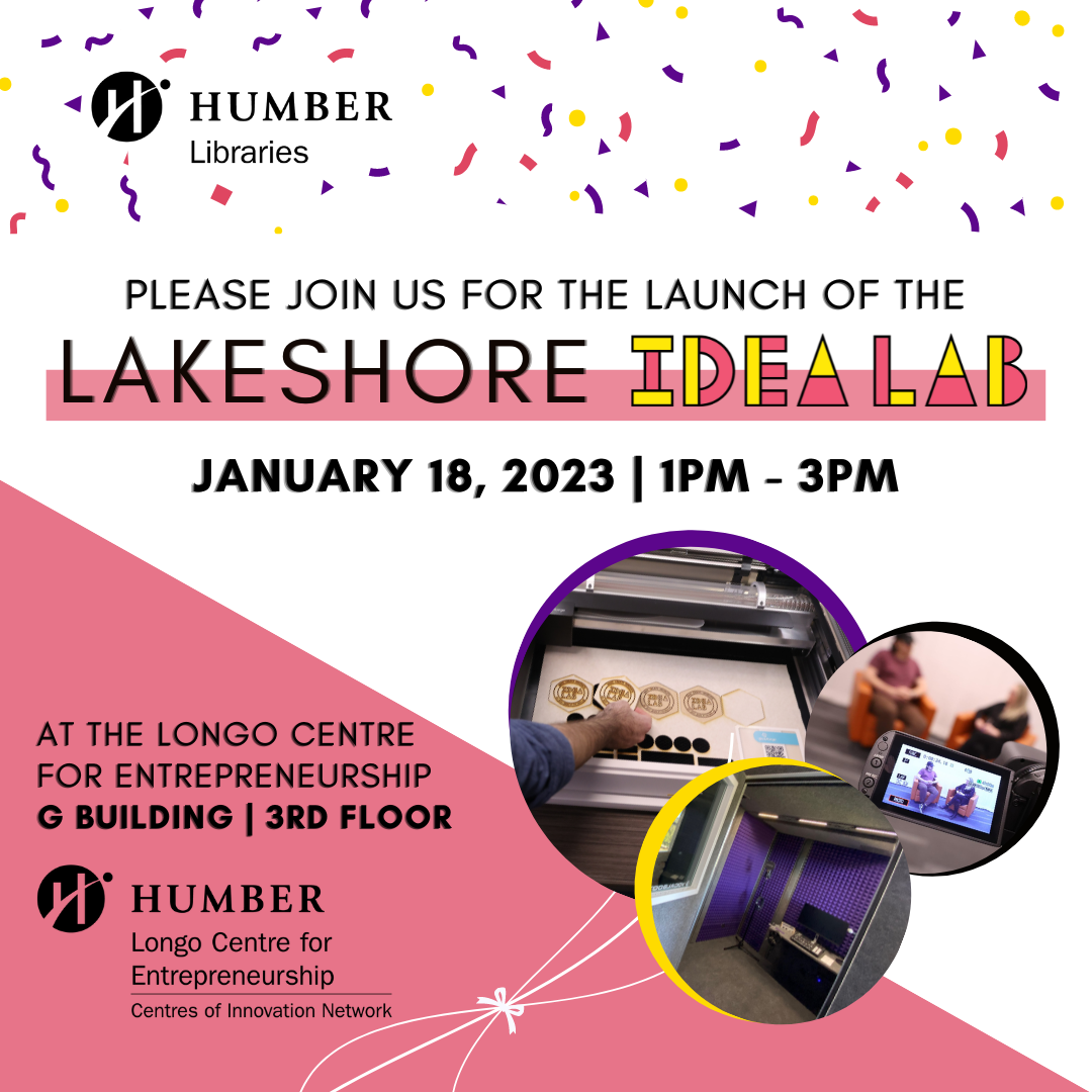 Lakeshore Idea Lab Launch Humber Communiqué